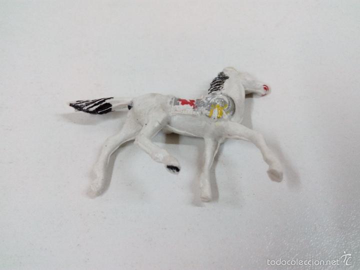 Figuras de goma y PVC: CABALLO INDIO . MINI OESTE . COMANSI - Foto 3