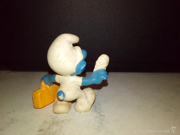 Figuras de goma y PVC: Pitufo enfermero, Peyo - Foto 2