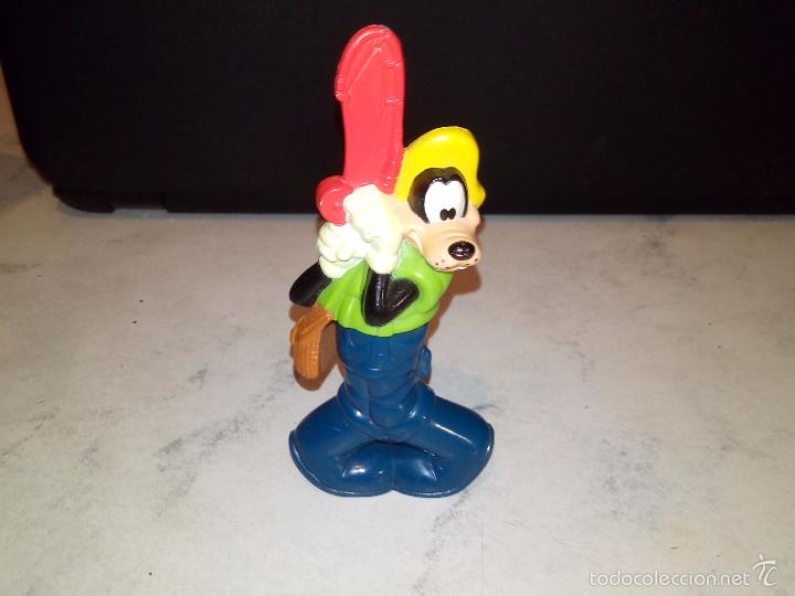 Figuras de Borracha e PVC: Goofy pescador, Disney