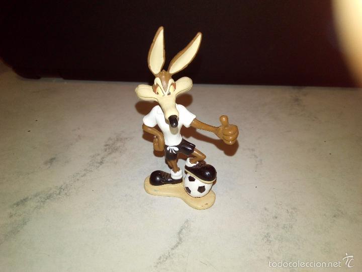 Figuras de Borracha e PVC: Coyote futbolista, Warner Bros, Star Toys 1.996