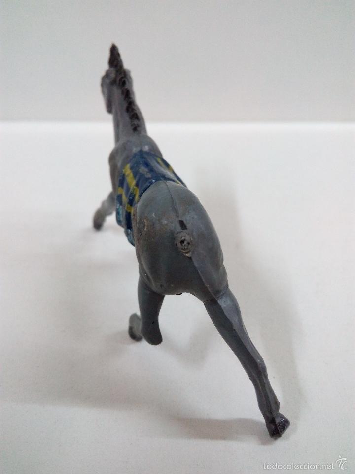Figuras de goma y PVC: CABALLO PARA INDIO . PECH . GOMA - Foto 4
