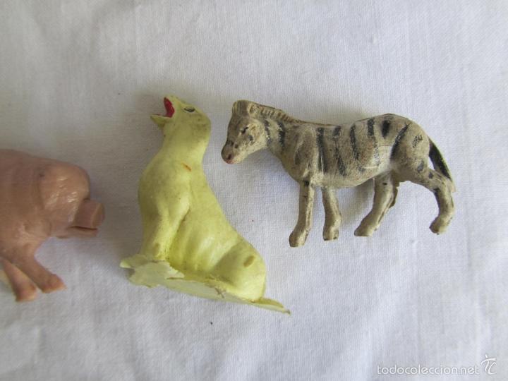 Figuras de goma y PVC: 8 figuras de pl&aacute;stico de animales - Foto 7