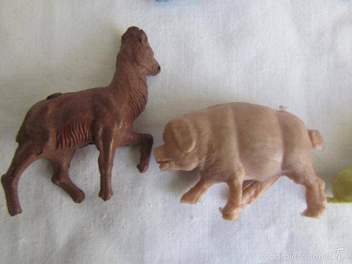 Figuras de goma y PVC: 8 figuras de pl&aacute;stico de animales - Foto 11