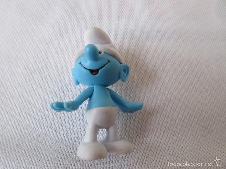 Figuras de goma y PVC: Mu&ntilde;eco Pitufo - Foto 1