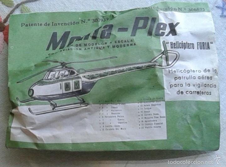 Figuras de goma y PVC: Helicoptero - Foto 1