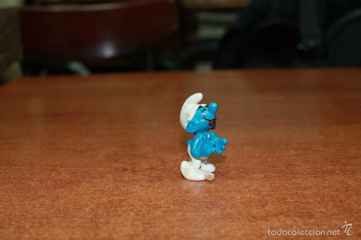 Figuras de Goma y PVC: PITUFO EN PVC