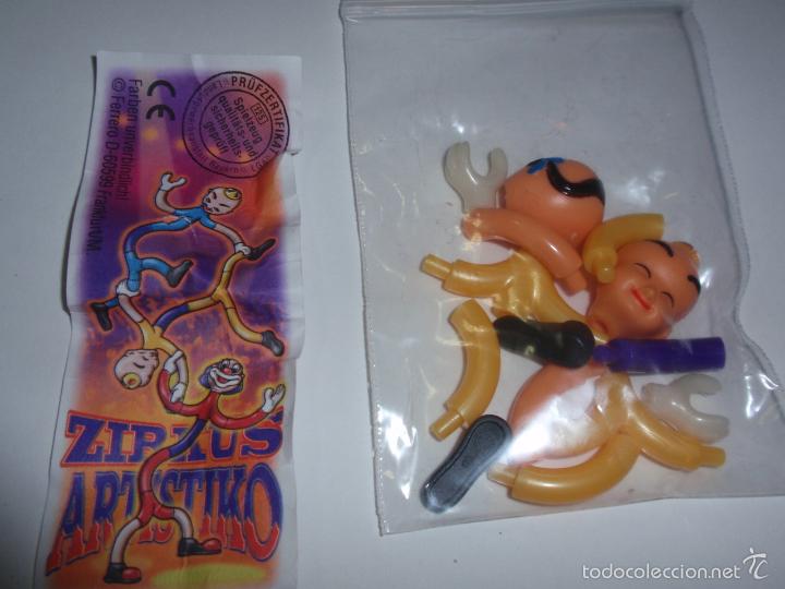 Figurines en Caoutchouc et PVC: Figurita Huevo Kinder Ferrero CIRCO ART&Iacute;STICO - YING