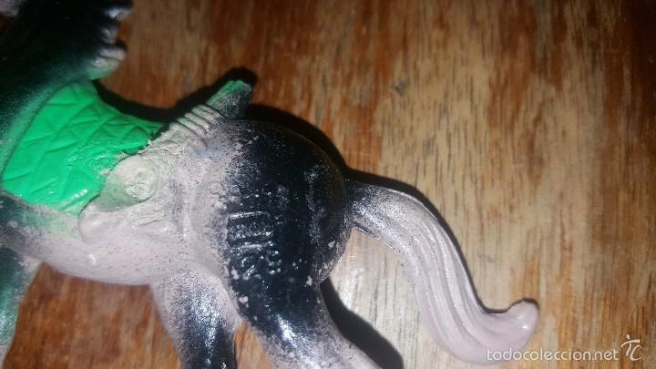 Figuras de goma y PVC: Caballo de goma indio comansi - Foto 1