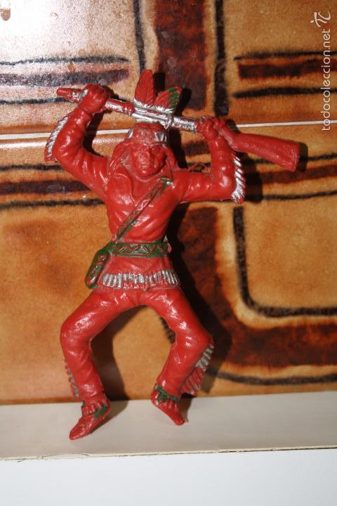 Figuras de goma y PVC: INDIO MARCA LAFREDO - Foto 1