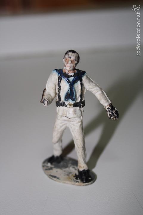 Figuras de goma y PVC: MARINO DE GOMA BRUVER - Foto 1