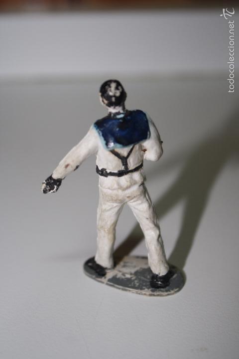 Figuras de goma y PVC: MARINO DE GOMA BRUVER - Foto 2