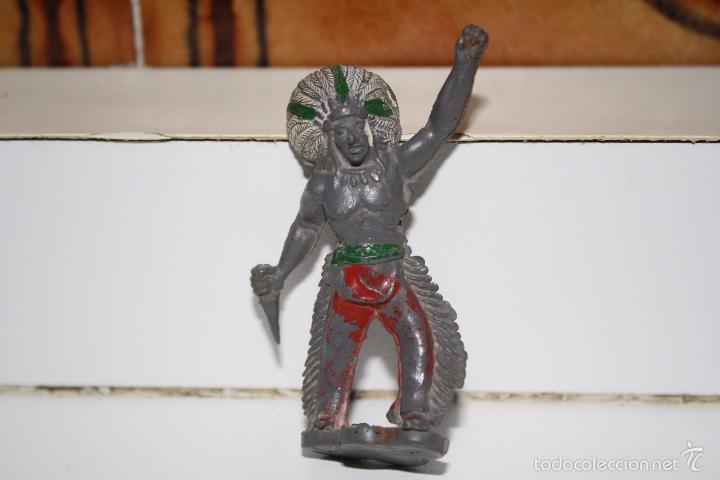 Figuras de goma y PVC: INDIO DE GOMA DESCONOZCO MARCA - Foto 1