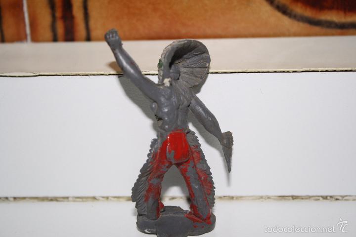 Figuras de goma y PVC: INDIO DE GOMA DESCONOZCO MARCA - Foto 2