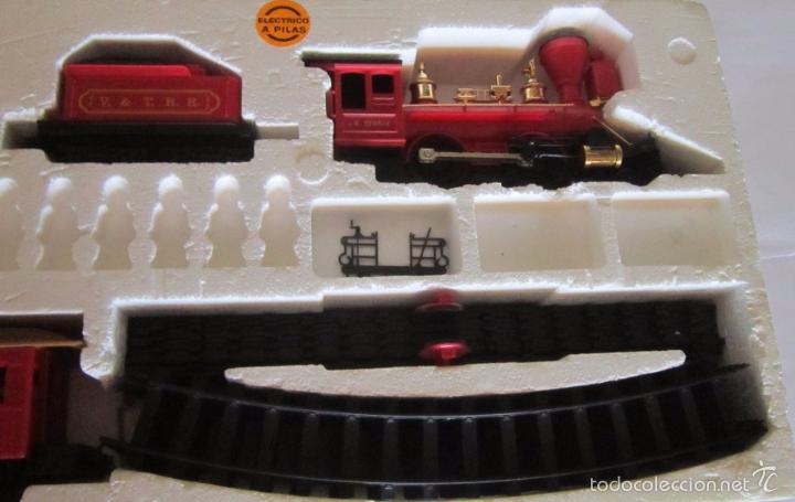 Figuras de goma y PVC: COMAN BOYS TREN DEL FAR WEST, EN CAJA. CC - Foto 2