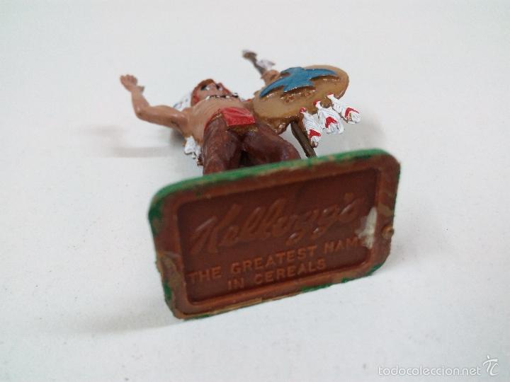 Figuras de goma y PVC: JEFE INDIO . KELLOGGS - Foto 3