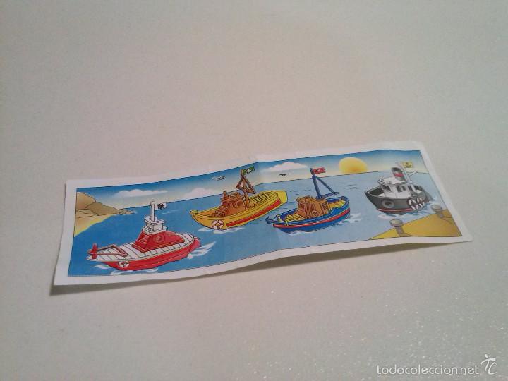 Kinder &Uuml;berraschung: BPZ kinder Ferrero barco velero miniatura maqueta ship PAPEL