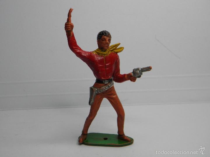 Figuras de goma y PVC: FIGURA VAQUERO DE COMANSI - Foto 1