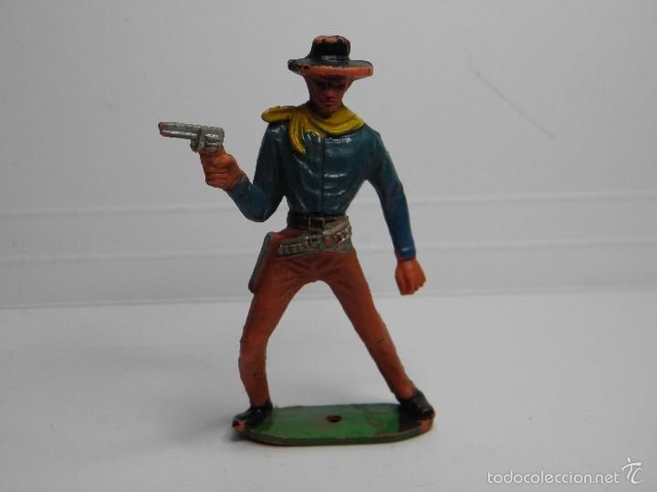 Figuras de goma y PVC: FIGURA VAQUERO DE COMANSI - Foto 1