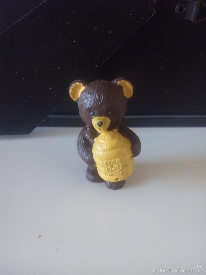 Figuras de Borracha e PVC: Antigua Figura pvc Oso Osito Serie Dibujos Animados. Marca Golde.