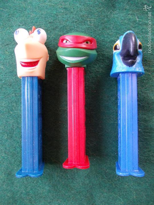 Figuras de goma y PVC dispensador PEZ: Lote pez - Foto 1
