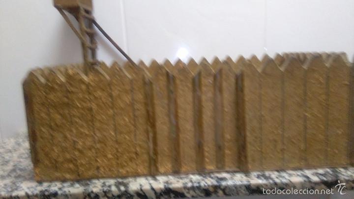 Figuras de goma y PVC: ANTIGUO FUERTE DE MADERA - Foto 6