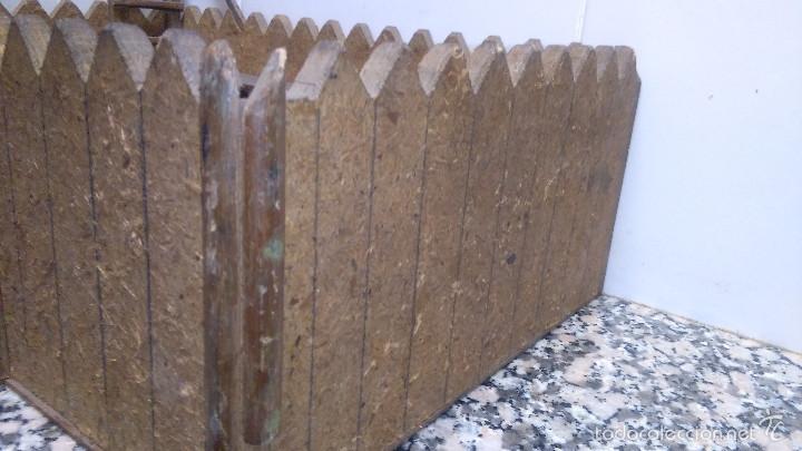 Figuras de goma y PVC: ANTIGUO FUERTE DE MADERA - Foto 7