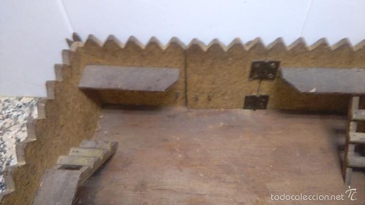 Figuras de goma y PVC: ANTIGUO FUERTE DE MADERA - Foto 9