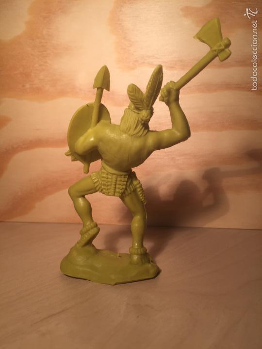 Figuras de goma y PVC: GRAN INDIO LAFREDO MONOCOLOR - Foto 2