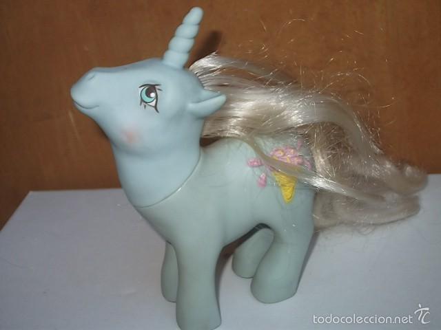 Figuras de goma y PVC: LITTLE PONY MI PEQUE&Ntilde;O PONY HASBRO 87 PATENT PENDING RARO UNICONIO MUY BUEN ESTADO