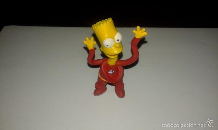 Figuras de goma y PVC: BART SIMPSON FIGURA DE PVC 1991 - Foto 1