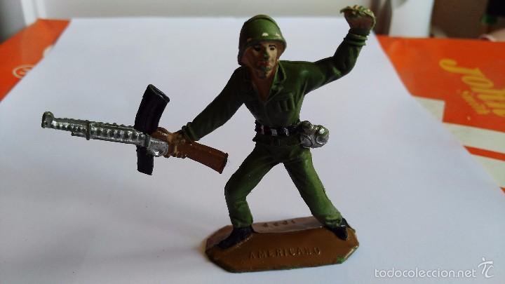 Figuras de goma y PVC: figura comansi americano - Foto 1