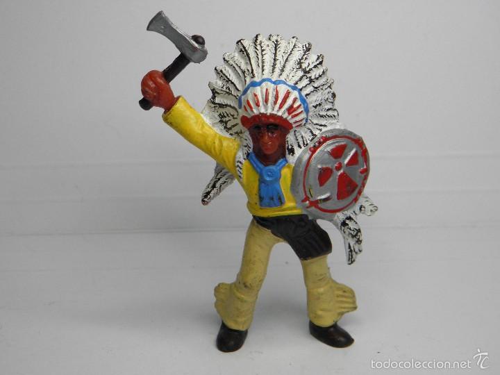 Figuras de goma y PVC: INDIO N&ordm; 11 DE COMANSI - Foto 1