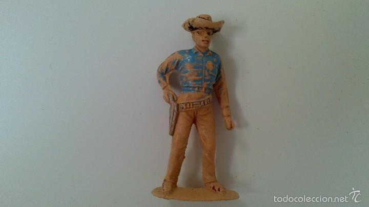 Figuras de goma y PVC: vaquero a&ntilde;os 60 - Foto 1