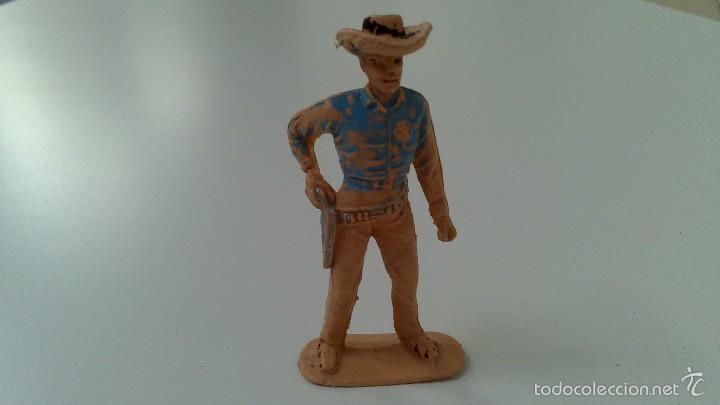 Figuras de goma y PVC: vaquero a&ntilde;os 60 - Foto 2