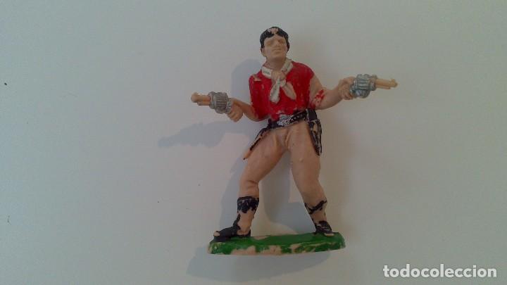 Figuras de goma y PVC: vaquero reamsa, a&ntilde;os 60 - Foto 1