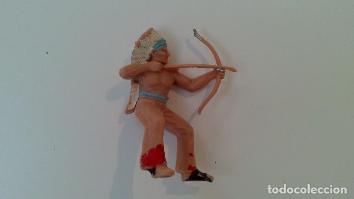 Figuras de goma y PVC: indio reamsa, a&ntilde;os 60 - Foto 1