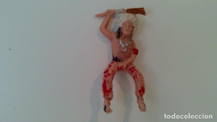 Figuras de goma y PVC: indio reamsa, a&ntilde;os 60 - Foto 1