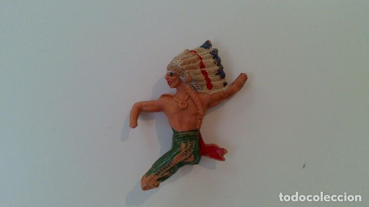 Figuras de goma y PVC: indio reamsa, a&ntilde;os 60 - Foto 1