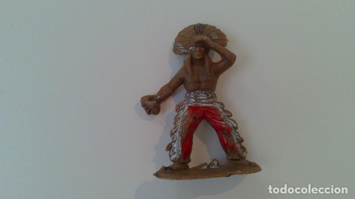 Figuras de goma y PVC: indio reamsa, a&ntilde;os 60 - Foto 1