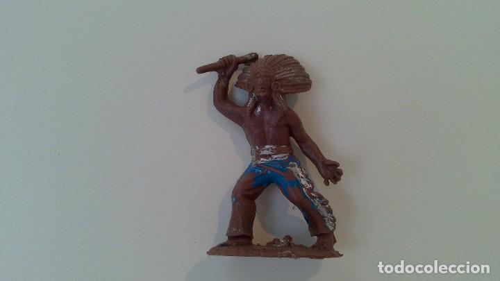Figuras de goma y PVC: indio reamsa, a&ntilde;os 60 - Foto 1