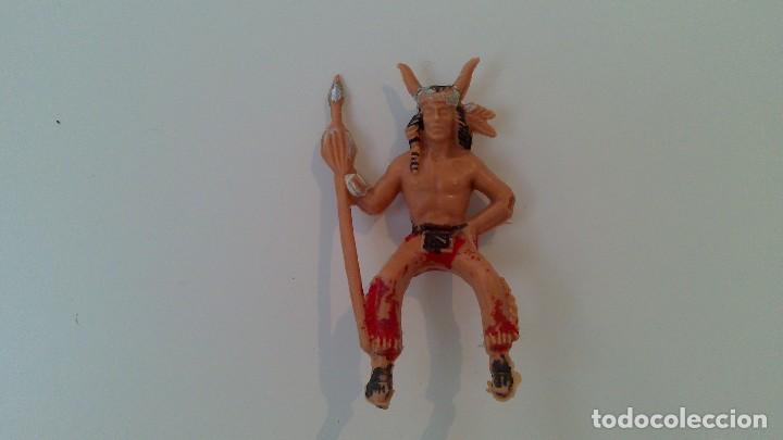 Figuras de goma y PVC: indio reamsa, a&ntilde;os 60 - Foto 1