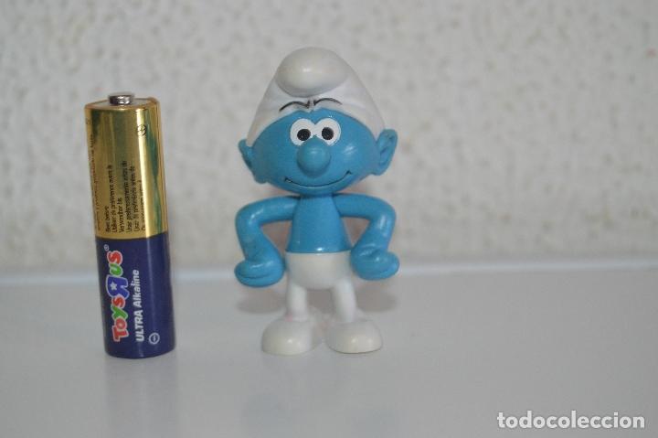 Figuras de goma y PVC: MU&Ntilde;ECO Figura peyo pitufo pitufos cmp - Foto 1