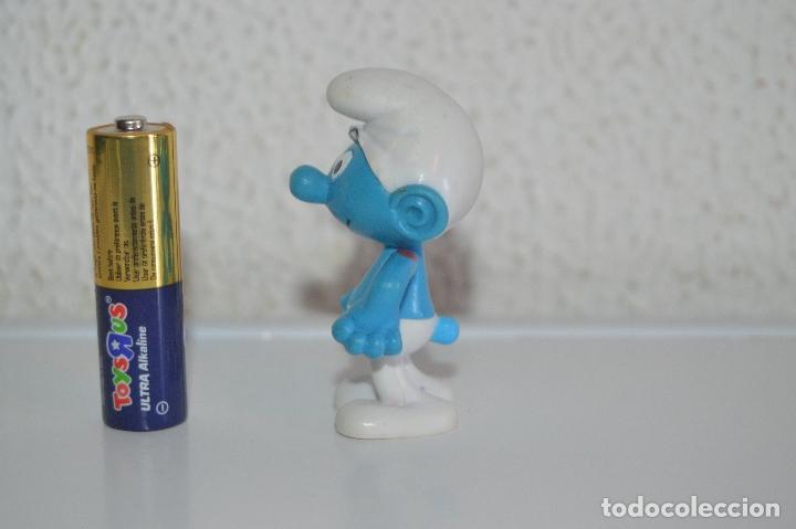 Figuras de goma y PVC: MU&Ntilde;ECO Figura peyo pitufo pitufos cmp - Foto 2