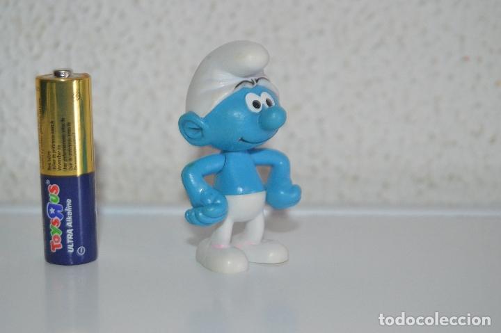 Figuras de goma y PVC: MU&Ntilde;ECO Figura peyo pitufo pitufos cmp - Foto 4