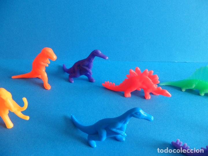 Figuras de goma y PVC: Lote de Dinosaurios de Colecci&oacute;n Premium - Foto 3