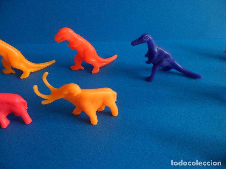 Figuras de goma y PVC: Lote de Dinosaurios de Colecci&oacute;n Premium - Foto 7