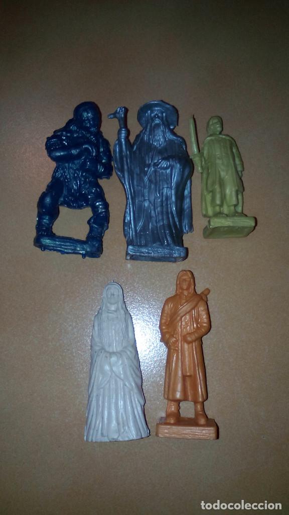 Figuras de goma y PVC: Mu&ntilde;ecos EL SE&Ntilde;OR DE LOS ANILLOS - Foto 1