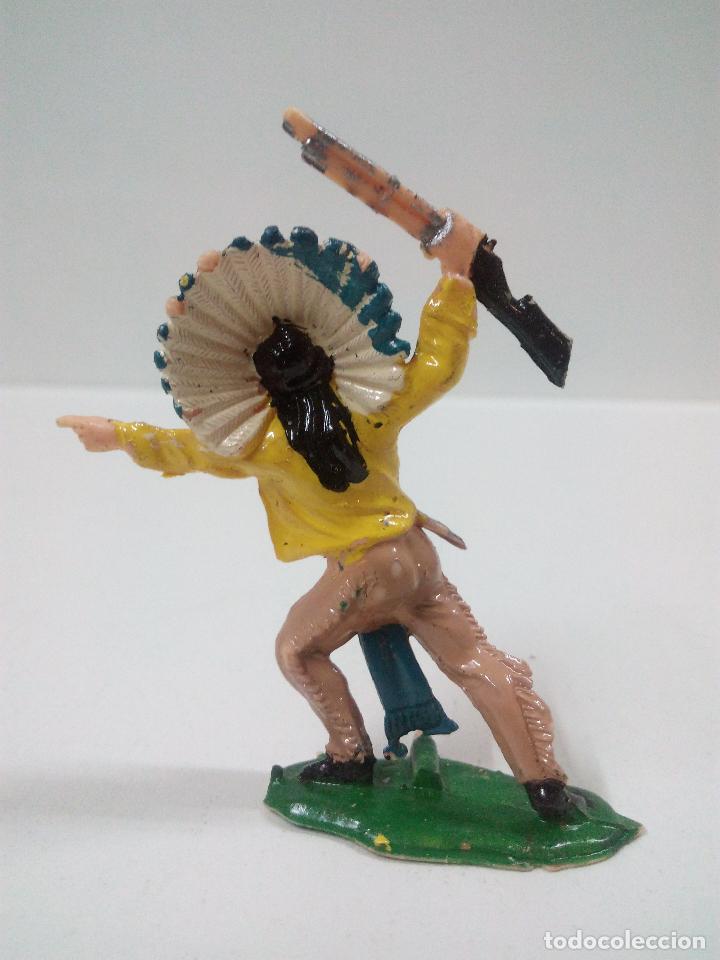 Figuras de goma y PVC: GUERRERO INDIO - Foto 2