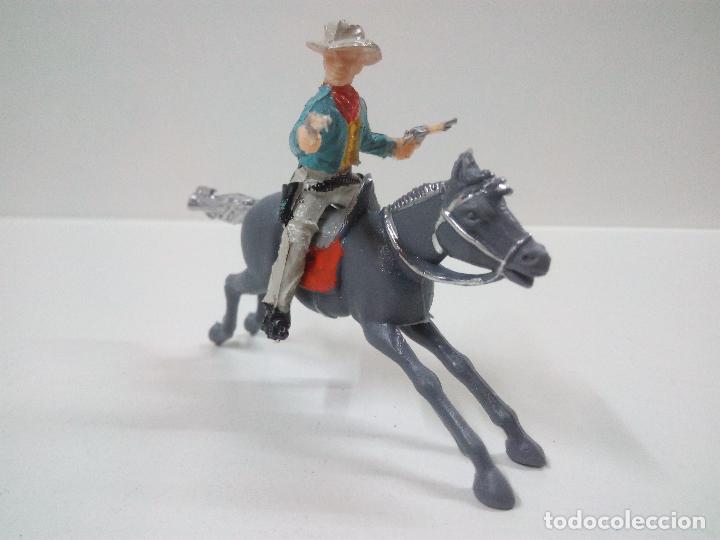 Figuras de goma y PVC: VAQUERO A CABALLO - Foto 2