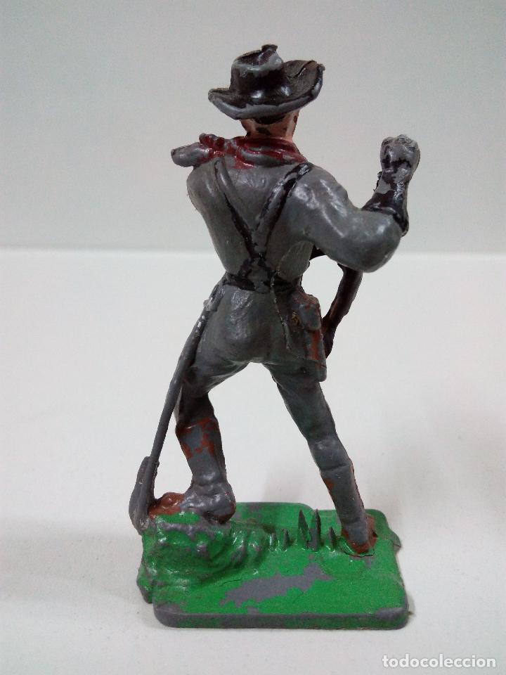 Figuras de goma y PVC: SOLDADO CONFEDERADO - Foto 2